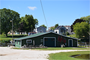 Dettman, Art, Fishing Shanty, a Building.