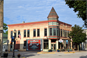 300-304 STEELE ST, a Queen Anne large retail building, built in Algoma, Wisconsin in 1894.