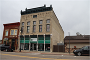 649 Water St 649 Water St, a Italianate large retail building, built in Prairie du Sac, Wisconsin in 1889.