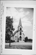 W3008 COUNTY ROAD E, a Early Gothic Revival church, built in Crystal Lake, Wisconsin in 1901.