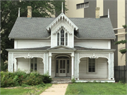 N SIDE OF N BIRON ST, NEAR NE CORNER OF BIRON & BADGER STS N SIDE OF N BIRON ST, NEAR NE CORNER OF BIRON & BADGER STS, a Early Gothic Revival house, built in Biron, Wisconsin in 1865.