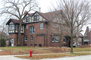 632 Michigan Ave, a English Revival Styles house, built in Sheboygan, Wisconsin in 1908.