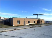 438 E. Goldleaf Ave, a Astylistic Utilitarian Building fire house, built in Milwaukee, Wisconsin in 1962.