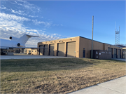 438 E. Goldleaf Ave, a Astylistic Utilitarian Building fire house, built in Milwaukee, Wisconsin in 1962.