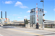 CHERRY ST, a Art/Streamline Moderne bridge, built in Milwaukee, Wisconsin in 1940.