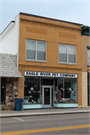 113 E Wall St, a Commercial Vernacular small retail building, built in Eagle River, Wisconsin in 1922.