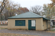 325 S Grove St, a Astylistic Utilitarian Building garage, built in Reedsburg, Wisconsin in 1961.