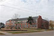 420 PLUM ST, a Colonial Revival/Georgian Revival school – elem/middle/jr high/high, built in Reedsburg, Wisconsin in 1937.