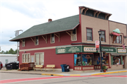 118 E Wall St, a Boomtown small retail building, built in Eagle River, Wisconsin in 1888.