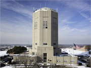 4001 S 6TH ST, a Art Deco water utility, built in Milwaukee, Wisconsin in 1938.