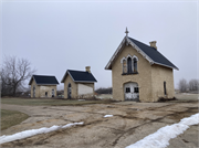 36225 STATE HIGHWAY 18, a Early Gothic Revival Domestic - outbuilding, built in Summit, Wisconsin in 1840.