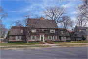 4684 N WILSHIRE RD, a Colonial Revival/Georgian Revival house, built in Whitefish Bay, Wisconsin in 1930.