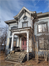 133 W DIVISION ST, a Second Empire house, built in Fond du Lac, Wisconsin in 1870.