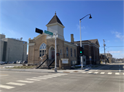 233 North Appleton Street, a Early Gothic Revival house of worship, built in Appleton, Wisconsin in 1900.