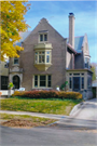 3012 N HACKETT AVE, a German Renaissance Revival house, built in Milwaukee, Wisconsin in 1915.