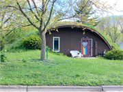 3409 STEVENS ST, a Earth Shelter house, built in Madison, Wisconsin in 1981.