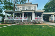 323 MERCHANTS AVE, a Italianate house, built in Fort Atkinson, Wisconsin in 1853.