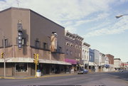 124 S WATER ST, a Italianate bank/financial institution, built in Sparta, Wisconsin in 1877.