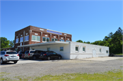 124 N. Walworth St., a Neoclassical/Beaux Arts dairy processing facility, built in Darien, Wisconsin in 1918.