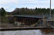 GB&W BRIDGE OVER THE BLACK RIVER, JUST S OF LAKE ARBUTUS, a NA (unknown or not a building) bridge, built in Komensky, Wisconsin in .