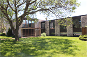 8633 W Becher St, a Late Gothic Revival house of worship, built in West Allis, Wisconsin in 1949.
