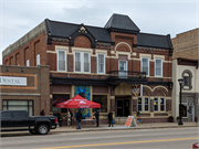 125 MAIN ST, a Second Empire lodging-hotel, built in Reedsburg, Wisconsin in 1886.