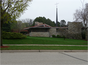 602 S 2nd St, a Usonian house, built in Mount Horeb, Wisconsin in 1951.