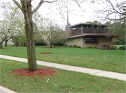 602 S 2nd St, a Usonian house, built in Mount Horeb, Wisconsin in 1951.