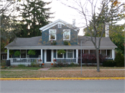 332 MAXWELL ST, a Greek Revival house, built in Lake Geneva, Wisconsin in 1858.