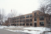 1045 E DAYTON ST, a Late Gothic Revival elementary, middle, jr.high, or high, built in Madison, Wisconsin in 1939.