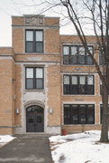 1045 E DAYTON ST, a Late Gothic Revival elementary, middle, jr.high, or high, built in Madison, Wisconsin in 1939.