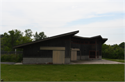 W187 N8661 MAPLE, a Astylistic Utilitarian Building barn, built in Menomonee Falls, Wisconsin in 1873.