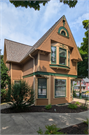 W61 N497 WASHINGTON AVE, a Queen Anne house, built in Cedarburg, Wisconsin in 1885.