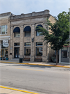W62 N570 WASHINGTON AVE, a Romanesque Revival bank/financial institution, built in Cedarburg, Wisconsin in 1908.