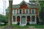 12 N CHURCH ST, a Italianate house, built in Elkhorn, Wisconsin in 1850.