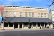 119-125 E Blackhawk Ave, a Commercial Vernacular large retail building, built in Prairie du Chien, Wisconsin in 1899.