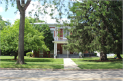 965 RACINE ST, a Italianate house, built in Delavan, Wisconsin in 1856.