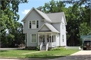 840 RACINE ST, a Queen Anne house, built in Delavan, Wisconsin in 1890.