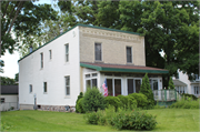 933 RACINE ST, a Commercial Vernacular small retail building, built in Delavan, Wisconsin in 1880.