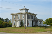 N1945 STH 49 N1945 STH 49, a Italianate house, built in Aurora, Wisconsin in 1862.
