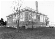 Joint Brussels and Gardner District School Number One, a Building.