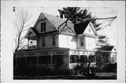 631 LEWIS AVE, a Queen Anne religious residence, built in Cashton, Wisconsin in 1896.