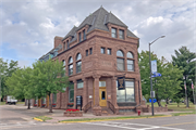 1 E BAYFIELD ST, a Romanesque Revival bank/financial institution, built in Washburn, Wisconsin in 1890.