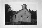 NW CORNER OF 1ST ST AND MAIN ST, a Front Gabled church, built in Melvina, Wisconsin in .