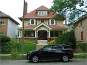 741 N 34TH ST, a American Foursquare house, built in Milwaukee, Wisconsin in 1907.