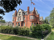 3209 W WELLS ST, a German Renaissance Revival house, built in Milwaukee, Wisconsin in 1891.