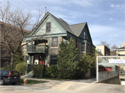 630 E WELLS ST (NOW AT 1122 N CASS ST), a Queen Anne religious residence, built in Milwaukee, Wisconsin in 1892.