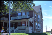 1253-1255 N 34TH ST, a Colonial Revival/Georgian Revival duplex/two-flat, built in Milwaukee, Wisconsin in 1909.