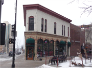 105 W MAIN ST, a Early Gothic Revival small retail building, built in Madison, Wisconsin in 1876.