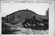 210 S CHESTER ST, a Astylistic Utilitarian Building industrial bldg/manufacturing facility, built in Sparta, Wisconsin in 1920.